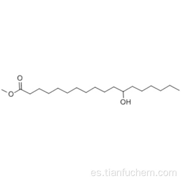 METHYL 12-HIDROXISTEARATO CAS 141-23-1